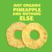 SOLELY Organic Dried Pineapple Rings 3.5oz (Pack of 2) | Vegan, Non-GMO, No Added Sugar | Independent Cuisine - Buy Online on SooperMarket.com