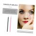 Buy NOLITOY 300 Pcs Cotton Swab Eyebrow Brush & Lip Makeup Wands - Disposable Applicators with Wooden Handle for Flawless Lipstick & Mascara Application | International Shipping Available - Buy Online on SooperMarket.com