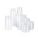 Disposable Plastic Portion Cups With Lids  Souffle Cups  Jello Shot Cups  Meal Prep Containers 200 Sets - 2 oz. - Buy Online on SooperMarket.com