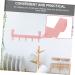 Cabilock Over The Door Towel Bar Wall Mounted Hooks Seamless Hooks Hook up No Trace Hook Nail - Buy Online on SooperMarket.com