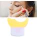 Eyelash Applicator Baffle Eyelash Mascara Smudge Guard Silicone Smoothing Surfaces Various Angles For All Face Shapes (Yellow) - Buy Online on SooperMarket.com
