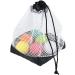 Nylon Mesh Golf Ball Bag with Drawstring Closure - Holds 36 Balls - 1 Pack - Buy Online on SooperMarket.com