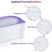 Teglu 4L Paraffin Bath for Hands & Feet | Complete Paraffin Wax Set with 1350g Wax Gloves & Brush - 200W White - Buy Online on SooperMarket.com
