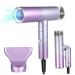 WOFASHPURET Foldable Hair Dryer Hair Dryer Foldable Small Hairdryer Small Hair Dryer Diffuser Household Travel