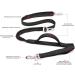 TUDEC 4-in-1 Hands-Free Dog Leash & Waist Bag - 5.8ft Zero Shock Bungee Car Seat Buckle & Reflective Threading - Ybgs Purple Bag + Black Leash | International Shipping - Buy Online on SooperMarket.com