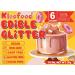 Edible Glitter - Kicofood 6 Colors Tasteless Food Color Powder for Drinks Fondant Cupcakes & Cakes - 5G - Buy Online on SooperMarket.com