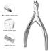 FERYES Professional Cuticle Clipper - 5mm Jaw, Medical Grade Stainless Steel - 1 Piece, Silver - Buy Online on SooperMarket.com