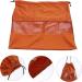 Healeved 2pcs Hair Dryer Storage Bag Drawstring Pouch Hair Dryer Receive Bag Portable Bags Suede Coffee - Buy Online on SooperMarket.com