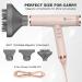 Buy Slopehill 2000W Ionic Hair Dryer - Professional Lightweight Pink Blow Dryer for Women | High Speed Salon Quality Travel Hairdryer - Buy Online on SooperMarket.com