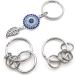 250pcs Stainless Steel Split Rings Double Loop Jump Rings for Jewelry Making - 1.0x12mm-12653 - Buy Online on SooperMarket.com