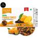 Peosa Delight Tea - Mango Tango 100% Whole Loose Leaf Black Tea Alphonso Mango - Pineapple - Apple Hot & Iced Tea Natural Exotic Fruits Black Tea Leaf Blend 3.52 oz Box 40 cups. - Buy Online on SooperMarket.com