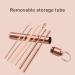 Stainless Steel Earwax Removal Kit with Storage Box - Rose Gold/Golden - Buy Online on SooperMarket.com