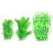 Ctpeng 3 pieces 24-32 cm aquarium plants plastic aquarium decoration XL plastic plants decoration for aquarium (green) 24-32 cm