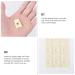 U-Shaped Felt Callus Pads - 45Pcs Self Adhesive Corn Cushions for Adults (Style 1) - Size 1 - Buy Online on SooperMarket.com