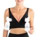 Momcozy Hands Free Pumping Bra, Seamless Adjustable Breast Pump Bra and Nursing Bra All in One with Nursing Pads, All Day Wear for Spectra, Lansinoh, Philips Avent (Black, X-Large) Black X-Large