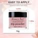 Honey Joy Dip Powder Nail Kit Starter Set | 4 Colors Nude Brown Pink | Dipping Powder Liquid with Base Top Coat | Salon Quality Manicure DIY Kit | No LED Nail Lamp Needed - Buy Online on SooperMarket.com