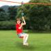 Hooroor Slackline Pulley with 52FT Zipline & Monkey Bar - Ninja Warrior Obstacle Course for Kids & Adults - Outdoor Toys Playset for Backyard Jungle Gym - Buy Online on SooperMarket.com