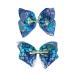 Siwa Style 8 Inch Mermaid Hair Bows for Girls - Alligator Clips Hair Barrettes - Xmas Gift - Buy Online on SooperMarket.com