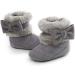 Yinuoday Winter Baby Girls Snow Boots - Warm Prewalker Newborn Shoes, Anti-Slip Infant Gray (6-12 Months) - Buy Online on SooperMarket.com
