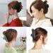 6Pcs Matte Big Hair Claw Clips - Strong Hold for Thick Hair (6 Colors) - 4 Inch - Nonslip Hair Clips for Women and Girls - Buy Online on SooperMarket.com
