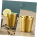 Angoily Stainless Steel Shaving Bowl Set - 4 Pieces Shaving Soap Cup & Razor Shaver - 304 Grade for Men International Shipping Available - Buy Online on SooperMarket.com
