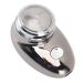 DAUZ Beard Trimmer Stylish Efficient Men Beard Clipper Portable Precise Trim for Travel for Salon (Electroplating Gray)