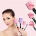 6 Pack Silicone Makeup Brush Holders with Travel Covers and Cleaning Pad - Buy Online on SooperMarket.com
