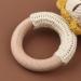 TIAN-K 3pcs Baby Shower Gift Set | Pacifier Chain Wooden Teether & Animal Rattle for Newborns - Buy Online on SooperMarket.com