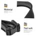Silicone Hair Cutting & Trimming Guide - Fade Neckline & Shaping Tool | 56x4cm Black - Buy Online on SooperMarket.com