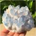 1pc Natural Blue Crystals Quartz Cluster Freeform Reiki Stones Room Home Office Aquarium Decoration Accessories Gemstone Home Collections (Size : 500-550g) - Buy Online on SooperMarket.com