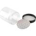 Tianzd 12-Pack 250ml Transparent Plastic Cream Containers with Black Lid & Spatulas - Ideal for Cosmetics Travel & DIY - Buy Online on SooperMarket.com