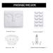 Premium Eyelash Extension Kit - 3 in 1 Practice Tray & 5 Pairs Training Lashes for Beginners - Includes 100pcs Classic Individual Lashes & Glue Cups - Buy Online on SooperMarket.com