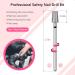 Rolybag Tapered Barrel Cuticle Nail Drill Bits - Coarse Diamond Drill Bits for Electric Cuticle Removal | Professional Manicure Tools 3/32” - Buy Online on SooperMarket.com