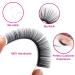 Professional Classic 1:1 Eyelash Extensions - 0.05mm C Curl Mix (8-14mm) | Natural Black Individual Lashes - Buy Online on SooperMarket.com