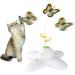 All For Paws Interactive Cat Toy - Butterfly with 2 Replacement Wings | Engaging Indoor Play for Cats - Buy Online on SooperMarket.com