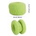 12 Pack Terry Cloth Cotton Elastic Hair Scrunchies - Seamless Hair Ties for Women and Girls - Buy Online on SooperMarket.com