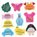 Didiseaon 5pcs Squiz Chicken Toy Set - Easter Party Favors & DIY Crafts | Non-Woven Fabric Baby Toys for Education & Puzzle Fun - Buy Online on SooperMarket.com