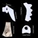 Bunion Corrector Set - Hallux Valgus Straighteners & Protector Sleeves | Breathable & Sweat Absorbent - Buy Online on SooperMarket.com
