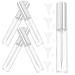 HAPINARY 10 Pcs Mascara Tube with Wand Empty Eyelash Serum Tube Oils Empty Mascara Tube Eyeliner Tubes Empty