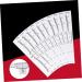 Beavorty 100pcs Disposable Eyebrow Ruler Makeup Stickers Eyebrow Shaping Stencils Eyebrow Measure Modify - Buy Online on SooperMarket.com