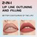 Buy YOUNG VISION Gourd-Shaped Precision Liquid Lipstick & Lipliner - Nude Matte Shades | International Shipping Available - Buy Online on SooperMarket.com