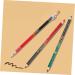 PLAFOPE 12pcs Lip Liner Eyeliner Makeup Lipliner Eyebrow Brush Angled Eye Shadow Pencils Lip Pencil Wooden - Buy Online on SooperMarket.com