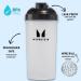 Myprotein Shaker/Bottle 600ml New Black Edition Large - Buy Online on SooperMarket.com