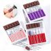 POPETPOP 2 Sets Nail Art Equipment Nail Bits Nail Drill Bits for Acrylic Nail Polish Accessories Drill Bits for Nails Manicure Drill Bits Pedicure Bits Nail Gel Electric Head Purple 6.5x5.5cmx2pcs Purplex2pcs - Buy Online on SooperMarket.com