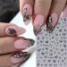 Buy BSBTBZ Butterfly 3D Self-Adhesive Nail Art Stickers | Shiny Glitter Decals for Women & Girls | Waterproof Glossy Finish | Perfect for Home & Salon Use - International Shipping Available - Buy Online on SooperMarket.com