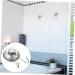 Alipis 1pc Hook up Heavy Duty Coat Hangers Suction Cup Hook Wall Key Hanger Suck Cup Hook Metal Work Towel 7X6CM Silver - Buy Online on SooperMarket.com