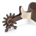 Horse Spurs Low Carbon Steel Horse Boot Spurs Decoration West Cowboy Style Horse Spurs for Riding - Buy Online on SooperMarket.com
