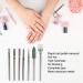 NAROOTE Nail Grinding Heads Nail Art Grinding Head Dead Skin Removal Nail Drill Bits Sanding Polishing Head Set(GH-06) - Buy Online on SooperMarket.com