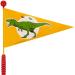 KARL DRAIS Dino Bicycle Pennant | Children s Bicycle Flag & Accessories | Fun Kids Bike Gear - Buy Online on SooperMarket.com