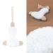 Cartoon Geese Pacifier Chain Clip Holder - Soft Plush Baby Pacifier Accessories & Crib Hanging Decoration - Buy Online on SooperMarket.com